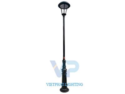 Cột đèn Thuyền Ý lắp đầu đèn led