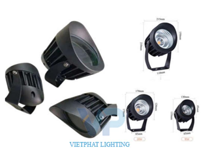 Đèn chiếu cột mũ RC01